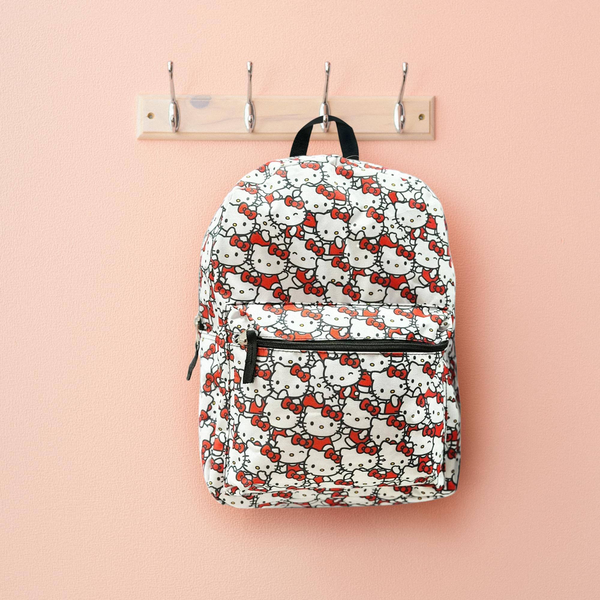 Alt View 10. Hello Kitty - Sanrio Hello Kitty All Over Print 16 Inch Kids Backpack - Multi-Color.