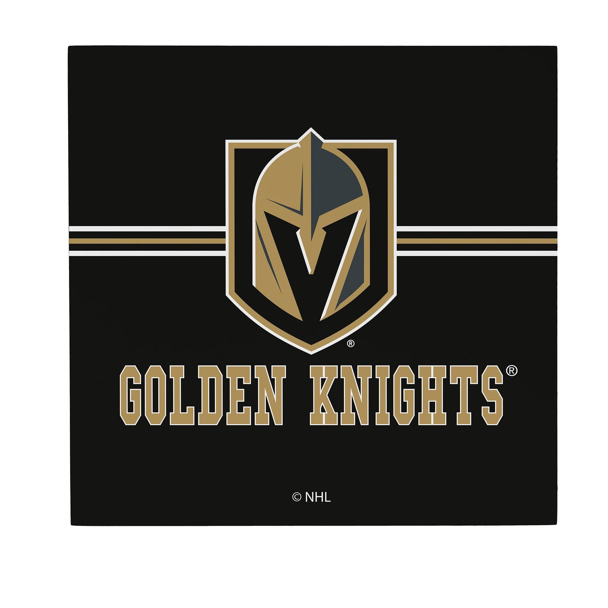 Vegas Golden Knights 12" x 12" Wood Wall Sign