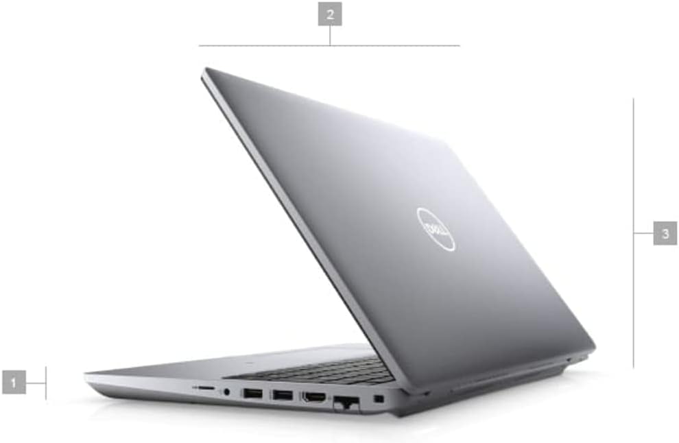 Alt View 3. Dell - LATITUDE 5421 14.0" INTEL 11TH GEN CORE I5-11500H - 16GB RAM, 256GB SSD - Windows 11 Pro.