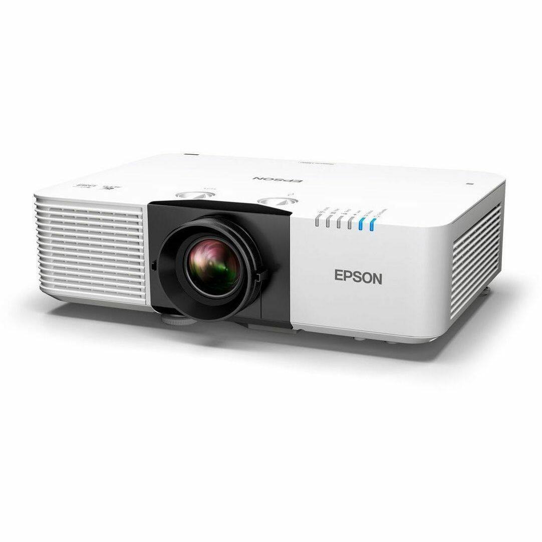 Alt View 3. Epson - Epson PowerLite L890U 3LCD Projector - 21:9 - Wall Mountable, Ceiling Mountable - White - 1920 x 1200 - Front, Rear - White.