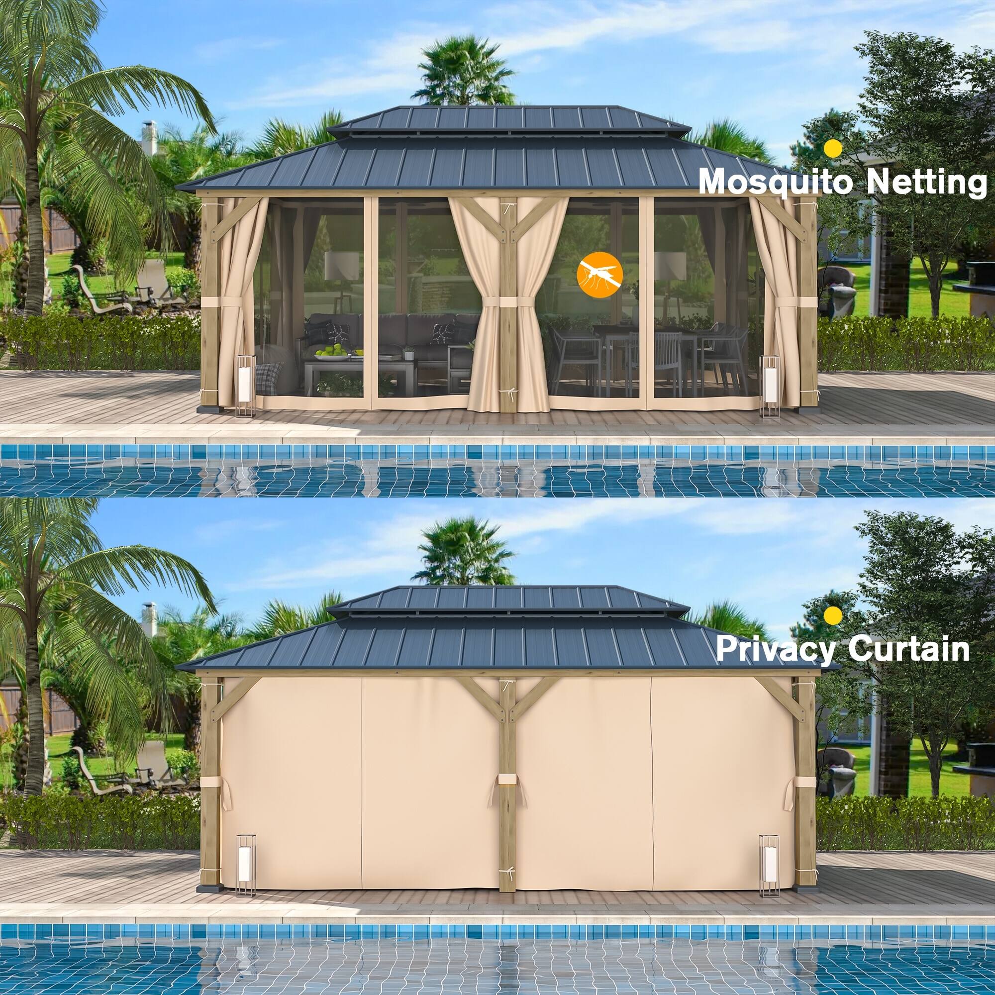 Mosquito Netting  
Privacy Curtain