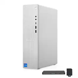 Lenovo - IdeaCentre Tower,Intel Core i7-14700,32GB RAM,1TB SSD+1TB Docking Station,Intel UHD Graphics 770,Win 11 - Gray