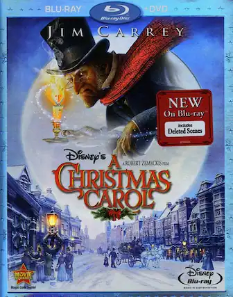 Front. Disney's A Christmas Carol - BLU-RAY.
