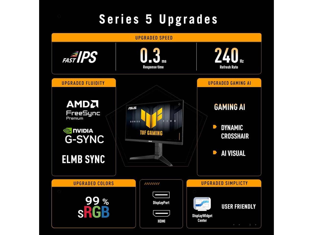 【240Hz】ASUSTUF Gaming VG249QML5A23.8 インチ TUF Gaming VG249QML5A｜Monitors｜ASUS USA