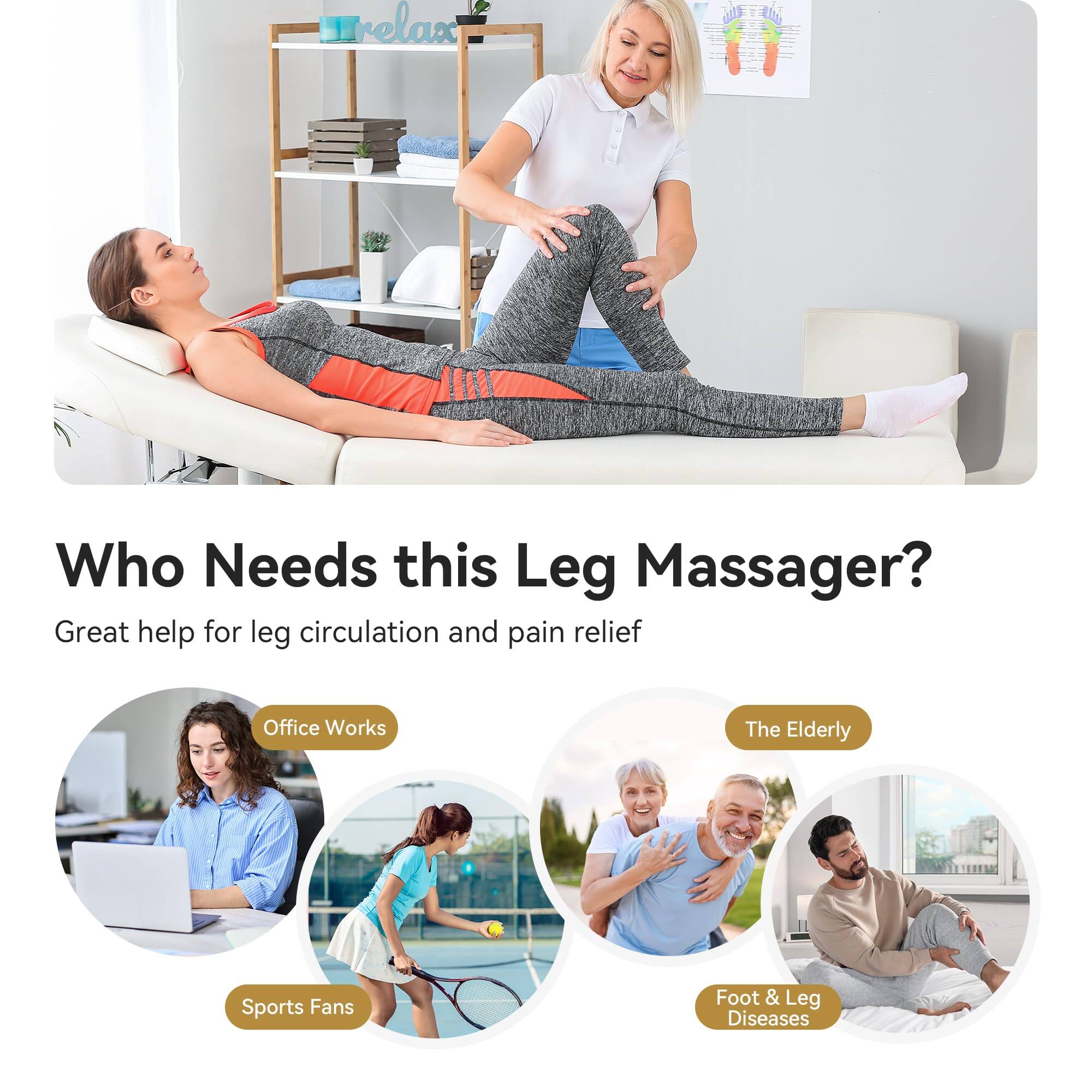 The Best Inks Full Leg With Heat Air For Foot & Thigh Relaxation And ...