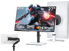 KTC 27" 320Hz QHD HDR400 (300Hz) (2560x1440) 400K