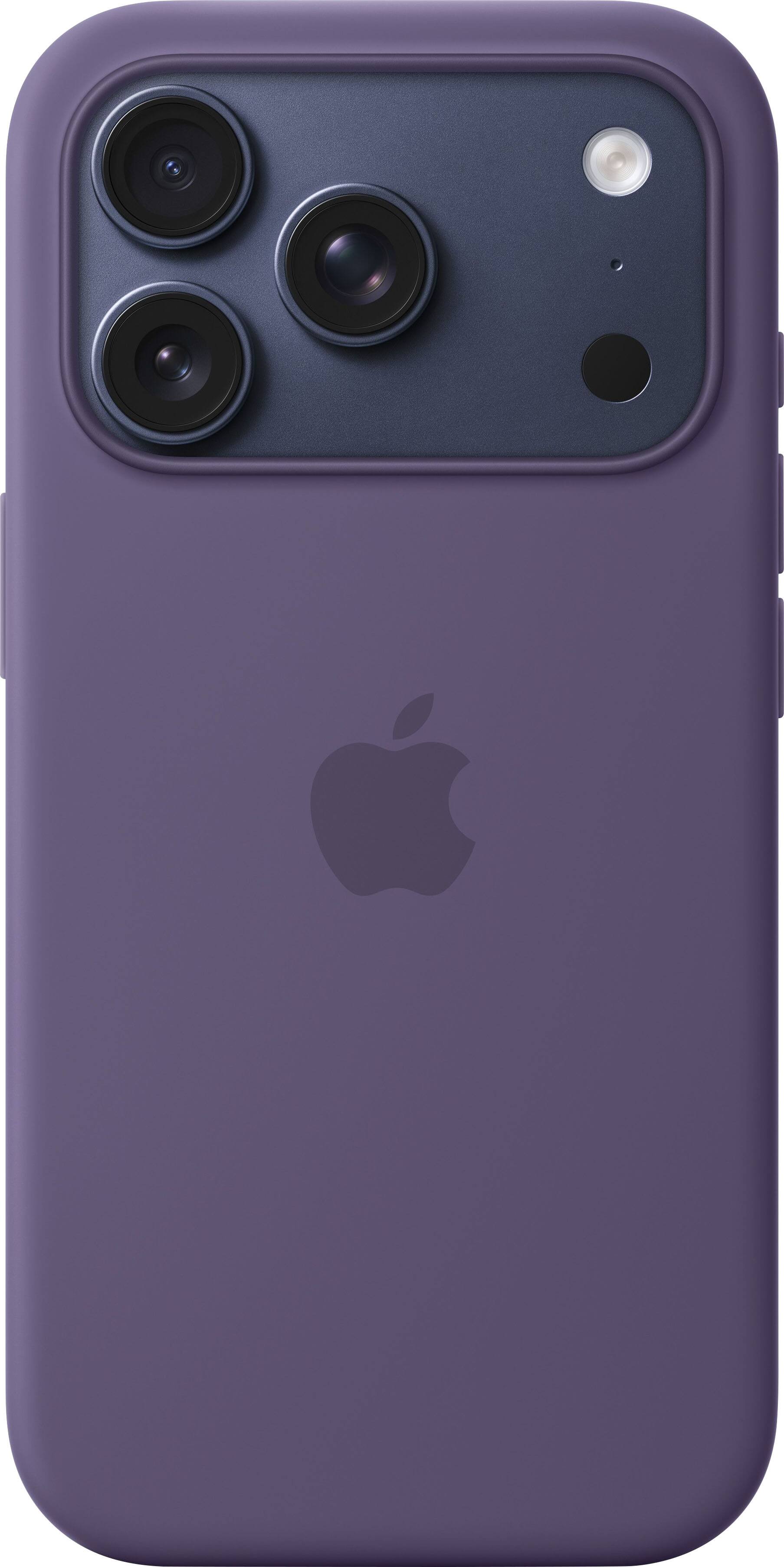 Alt View 2. Apple - iPhone 17 Pro Silicone Case with MagSafe - Purple Fog.