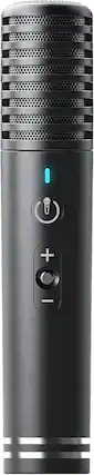 Front. Ikarao - Wireless Microphone for Ikarao Shell S1/S2, Pro Dynamic Mic, 1PC, Replacement/Accessory Mic with 8 Sound Effects, 20H - Black.