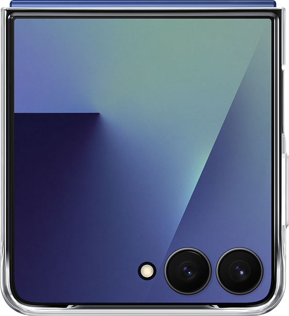 Samsung - Galaxy Z Flip7 Case - Clear