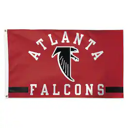 WinCraft - Atlanta Falcons 3' x 5' Classic Logo 1-Sided Deluxe Flag - Multicolor
