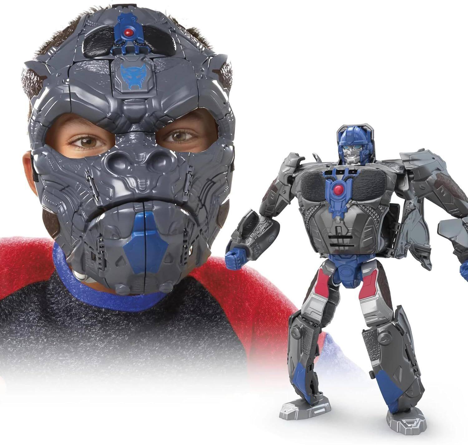 Alt View 3. Transformers - Transformers Rise of the Beasts Movie Optimus Primal Action Figure, 2-in-1.