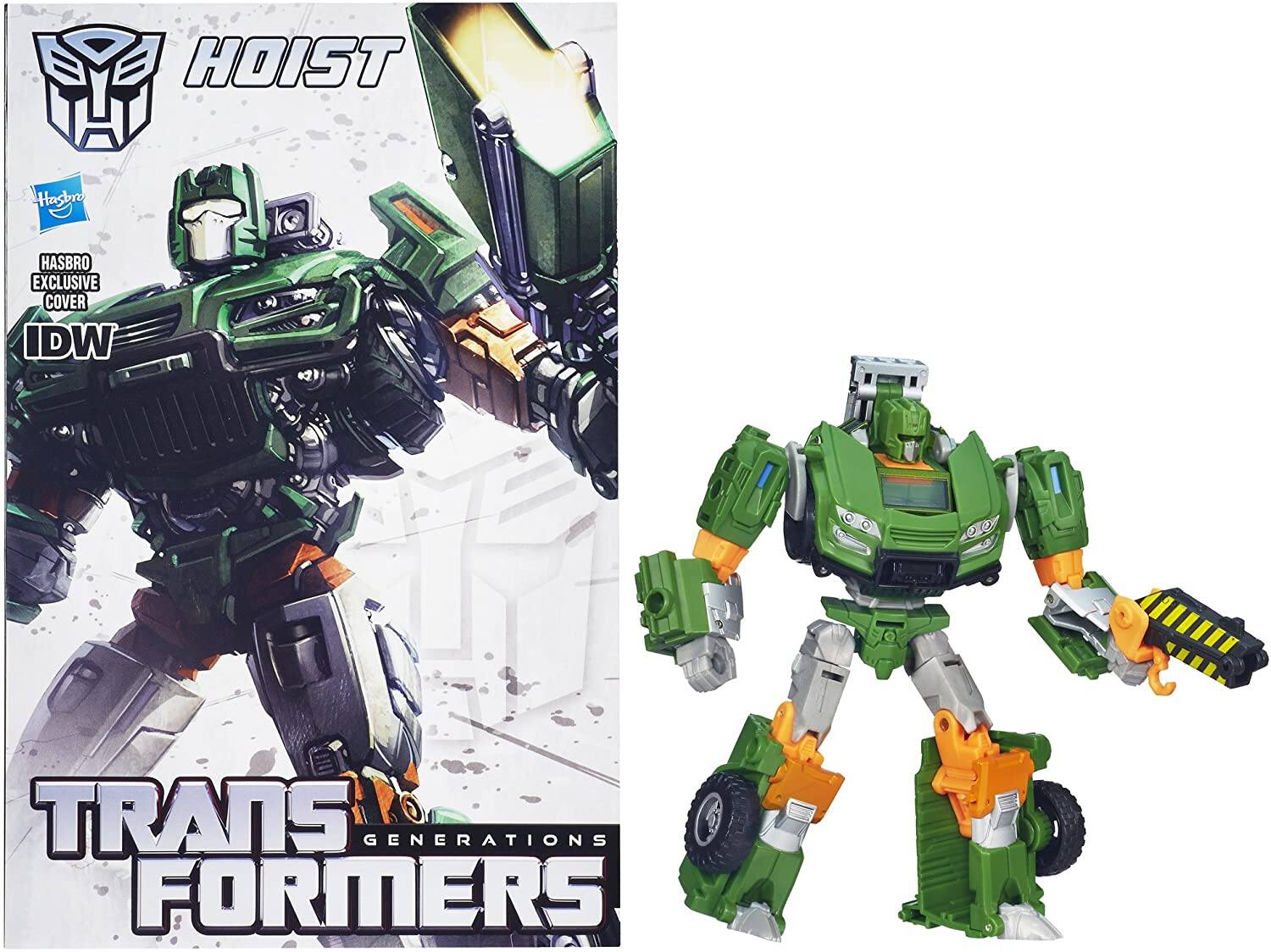 HOIST  
HASBRO EXCLUSIVE COVER  
IDW  
TRANSFORMERS GENERATIONS