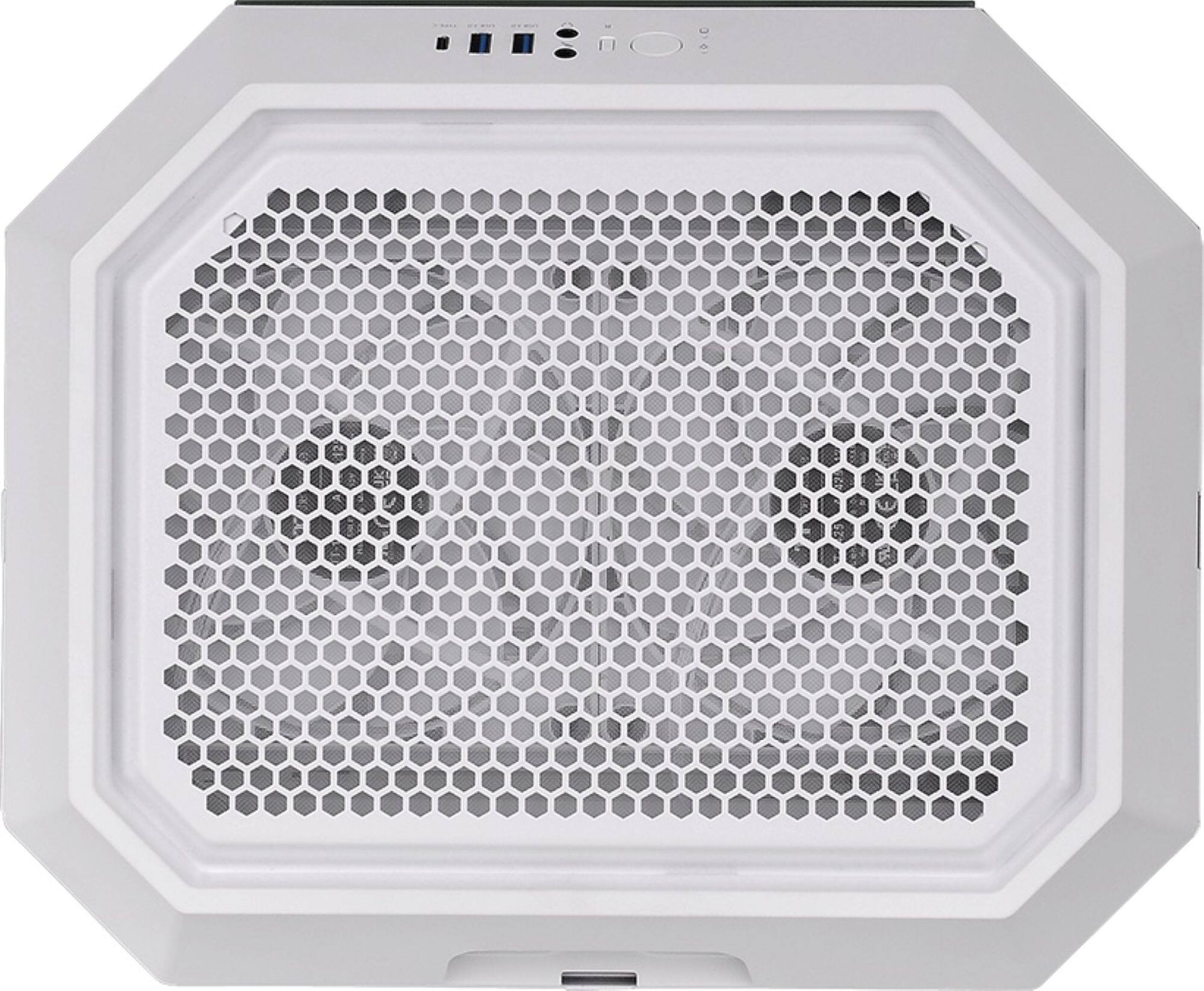 Alt View 19. Thermaltake - The Tower 300 Micro ATX PC Case - Snow.