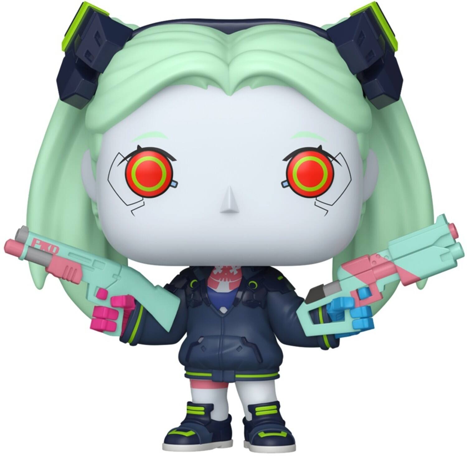 Front. Funko - Funko POP! Anime: Cyberpunk: Edgerunners - Rebecca   - COLLECTIBLES - Multicolor.