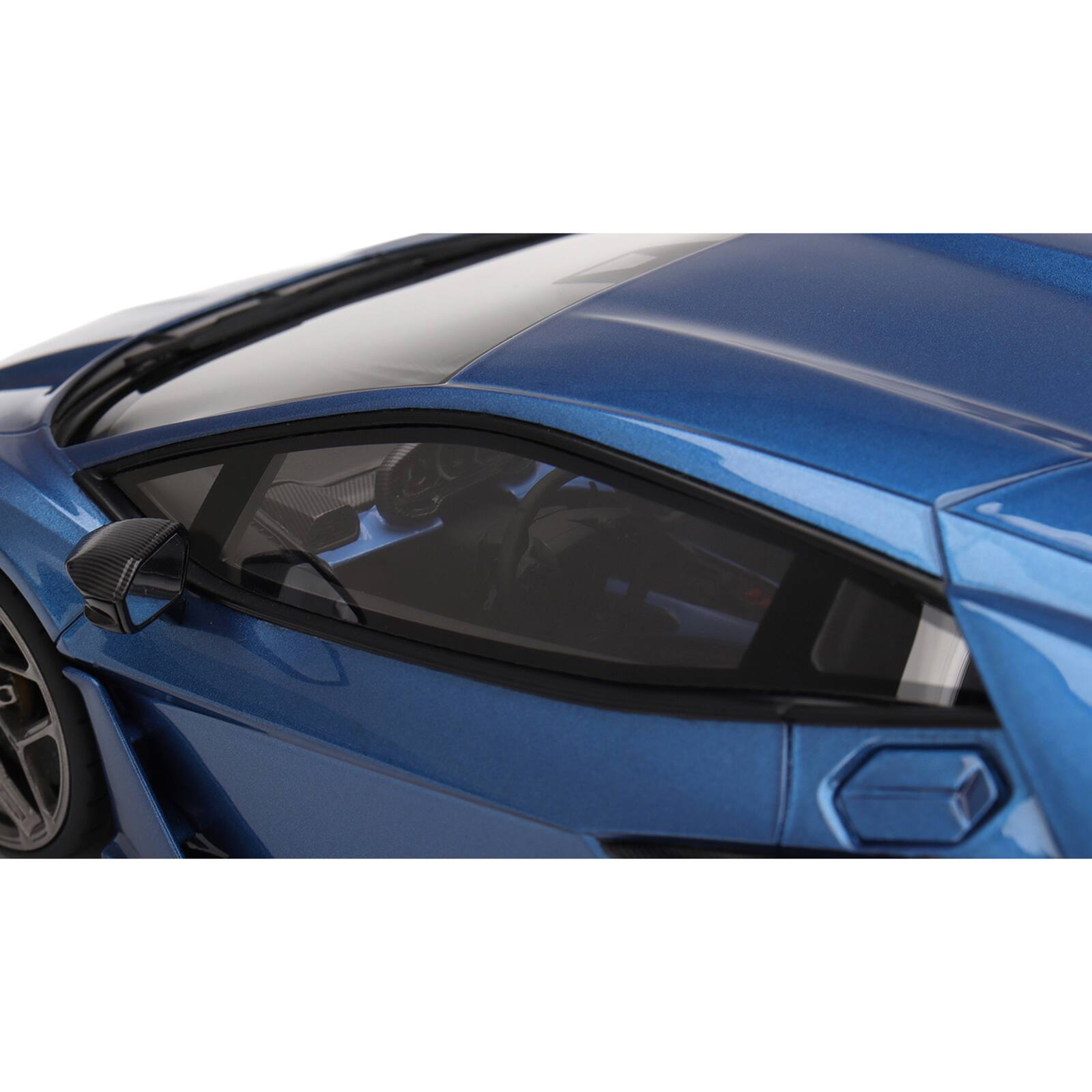 Alt View 1. Top Speed - Lamborghini Revuelto Blu Eleos Blue Metallic 1/18 Model Car by Top Speed.
