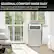 Alt View 11. Whynter - ARC-12S 12,000 BTU (5,000 BTU SACC) Portable Air Conditioner with Activated Carbon Filter, up to 400 sq ft - Platinum.