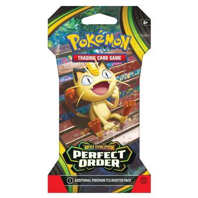 Pokmon Pokemon ME3 Perfect Order Sleeved Booster Pack | Meowth ex 10-10378-102-02 - Best Buy Pokmon Pokemon ME3 Perfect Order Sleeved Booster Pack | Meowth ex 10-10378-102-02 - Best Buy