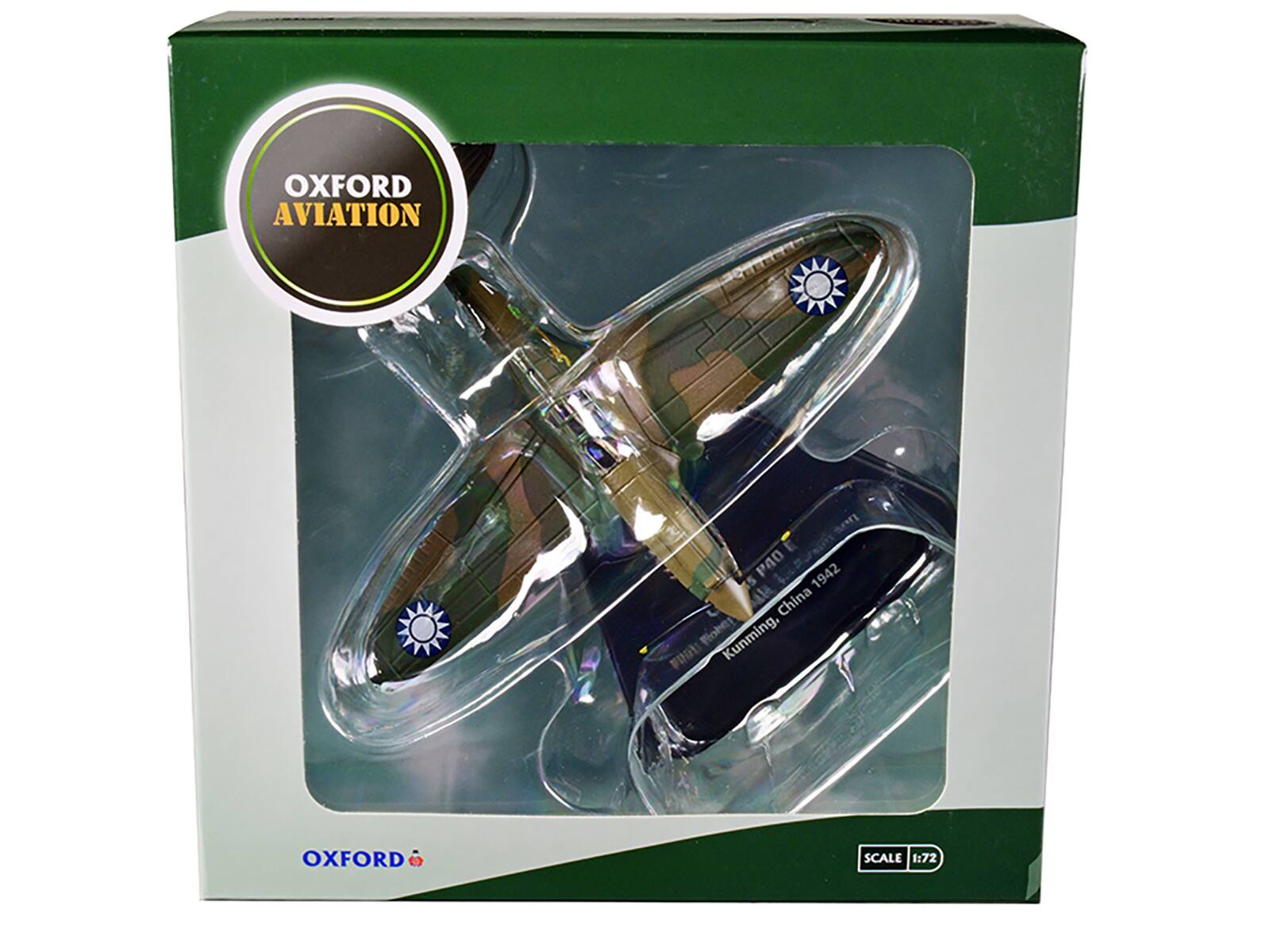 OXFORD AVIATION P40 1942 China Riober Kunming, FO OXFORD  
SCALE 1:72