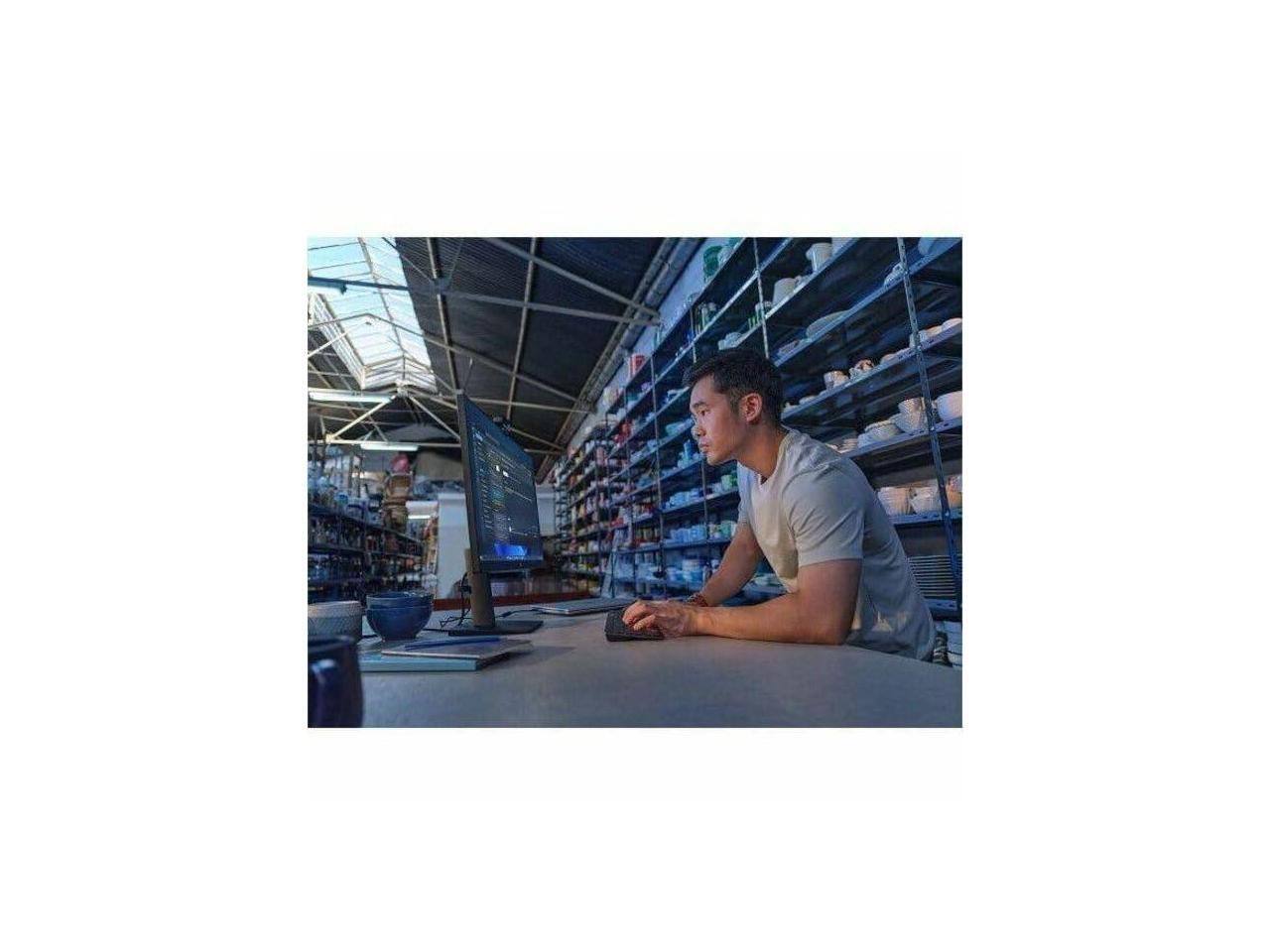 Alt View 8. HP - HP ProBook 4 G1i 14" - Intel Core Ultra 7 - 16 GB - 256 GB SSD - IPS - Windows 11 Pro - Meteor Silver.