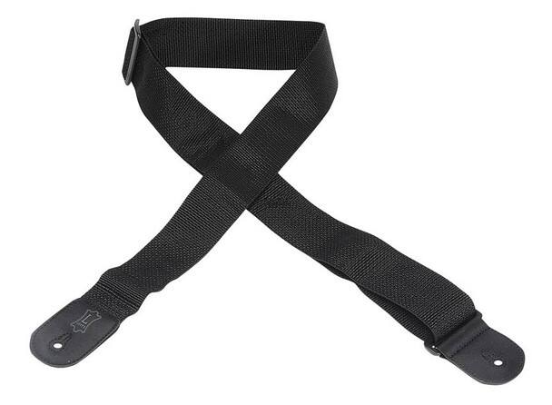Front. Levy's Leathers - Polypropylene Guitar Strap with Adjustable Length, Durable Ends, Comfortable Fit for Electric and Acoustic Guitars.