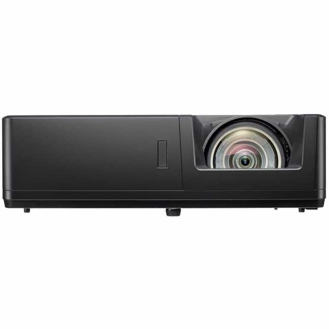 Optoma - ZU607TST 3D Short Throw DLP Projector - 16:10 - Black - High Dynamic Range (HDR) - Front - 30000 Hour Normal Mode - 1.07 Billion Colors (30-bit)