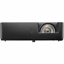Optoma - ZU607TST 3D Short Throw DLP Projector - 16:10 - Black - High Dynamic Range (HDR) - Front - 30000 Hour Normal Mode - 1.07 Billion Colors (30-bit)
