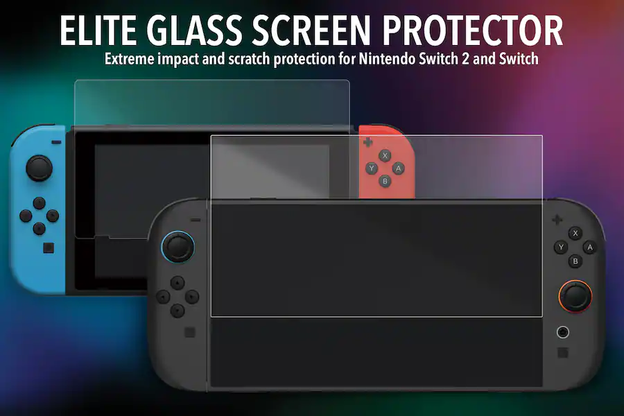 Protection Switch 2 NEXT Ultimate Starter Kit for Nintendo Switch 2 & Switch Gray/Black NX ...