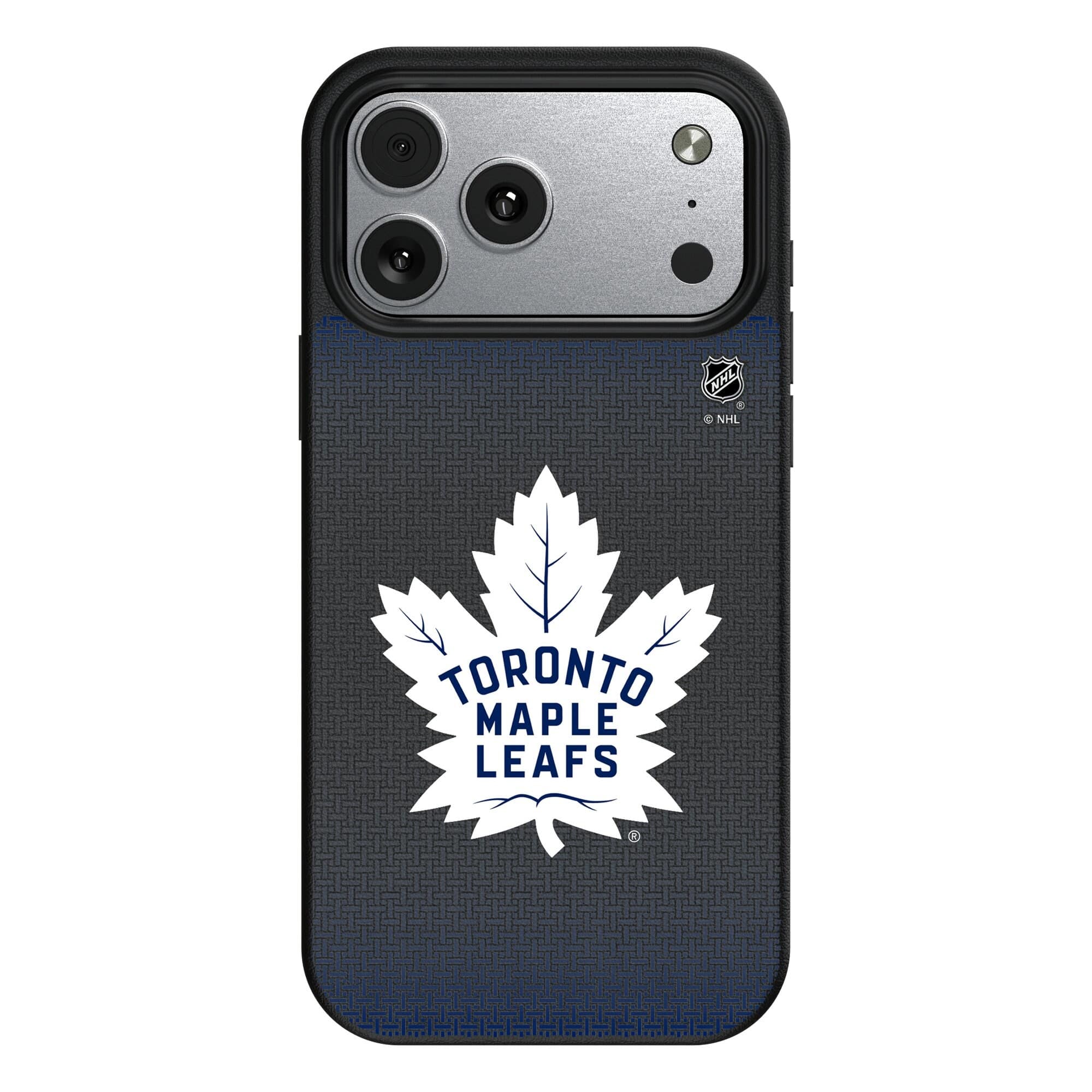 Keyscaper - NHL - Toronto Maple Leafs Linen Logo iPhone Magnetic Bump Case - 17 - Black price history on PriceWatchPro