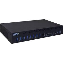 Digi International - Digi AnywhereUSB 8 Plus USB/Ethernet Combo Hub - 8 USB Port(s) - 1 Network (RJ-45) Port(s) - 8 USB 3.1 Port(s) - PC - Unknown