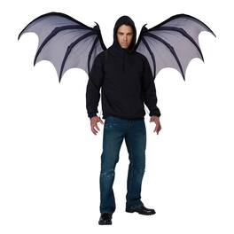 California Costumes - Vampire Monster Costume Wings | One Size Fits Most - Black