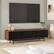 Left. Camden&Wells - Dina TV Stand for Most TVs up to 75" - Obsidian/Warm Walnut.