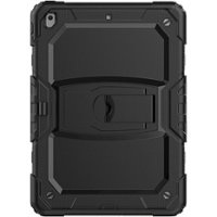 SaharaCase - Defense Series Case for Apple iPad 10.2 (7th, 8th, 9th Generation 2021) - Black - Front_Zoom