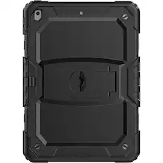 Front. SaharaCase - Defense Series Case for Apple iPad 10.2 (7th, 8th, 9th Generation 2021) - Black.