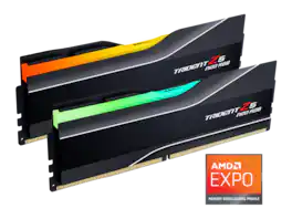 G.SKILL - Trident Z5 Neo RGB 96GB DDR5 5600MHz RAM (2x48GB) Model F5-5600J4040D48GX2-TZ5NR - Black