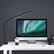 Alt View 1. OttLite - Clip-On LED Easel Lamp - Black.