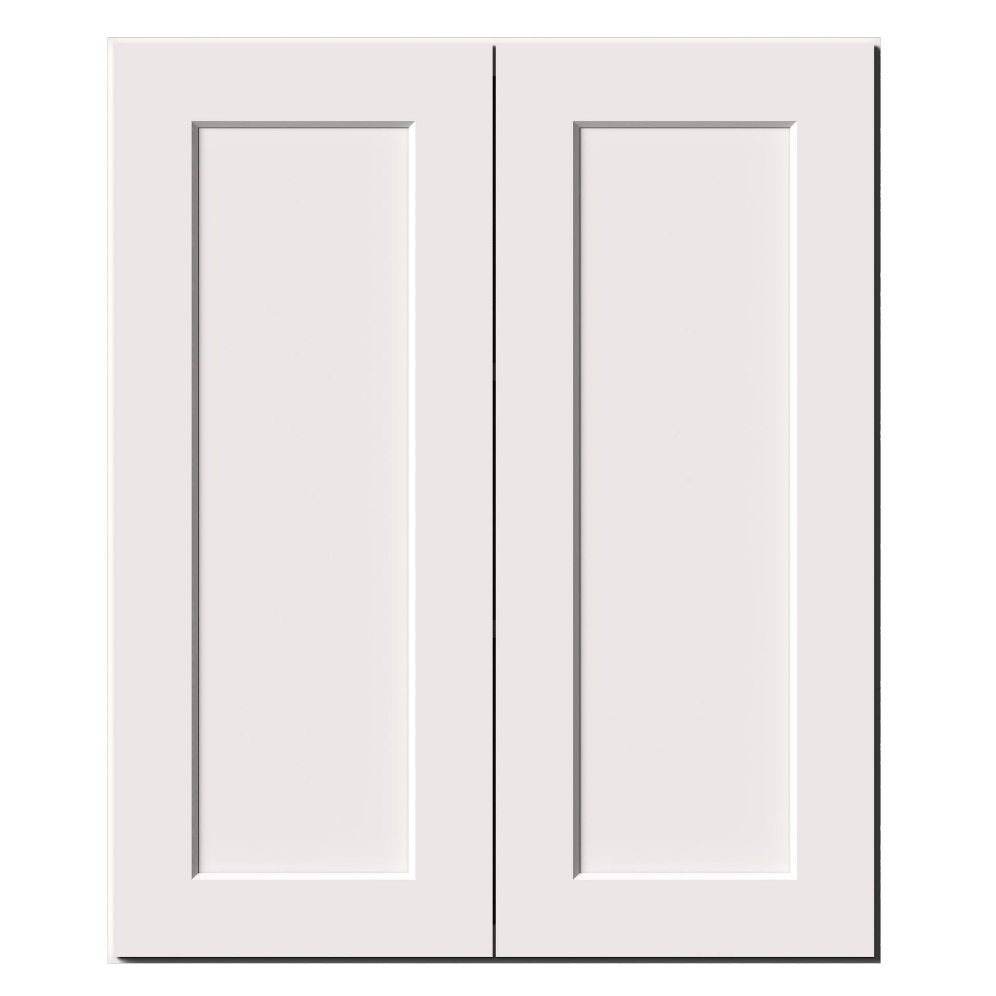 Alt View 1. Boyel Living - 30-in W x 36-in H x 12-in D Shaker RTA Kitchen Wall Cabinet with Soft-Close - White Shaker.