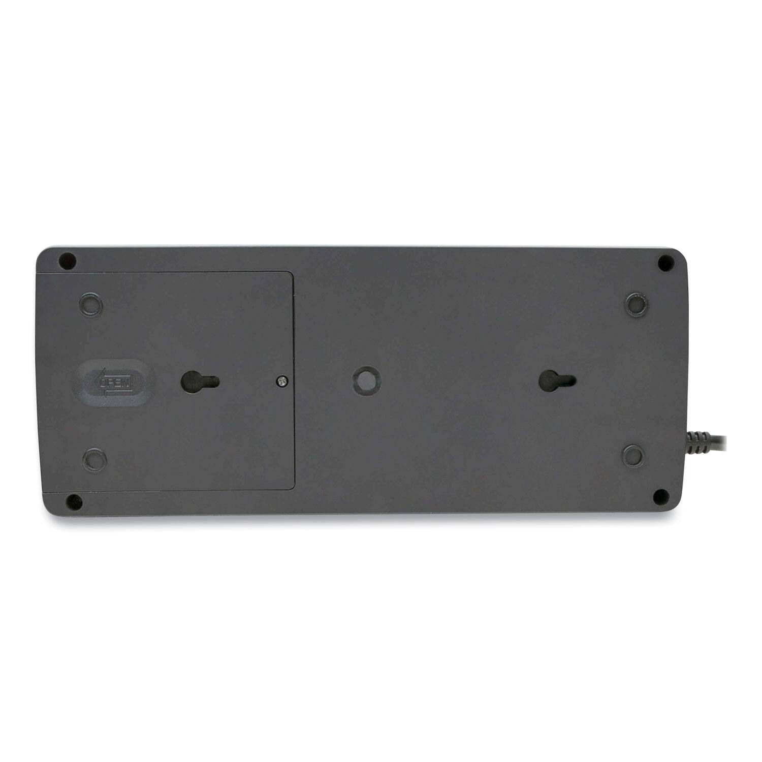 Alt View 1. Tripp Lite - Tripp Lite ECO Series Energy-Saving Standby UPS with USB, 12 Outlets, 750 VA, 420 J - Black.