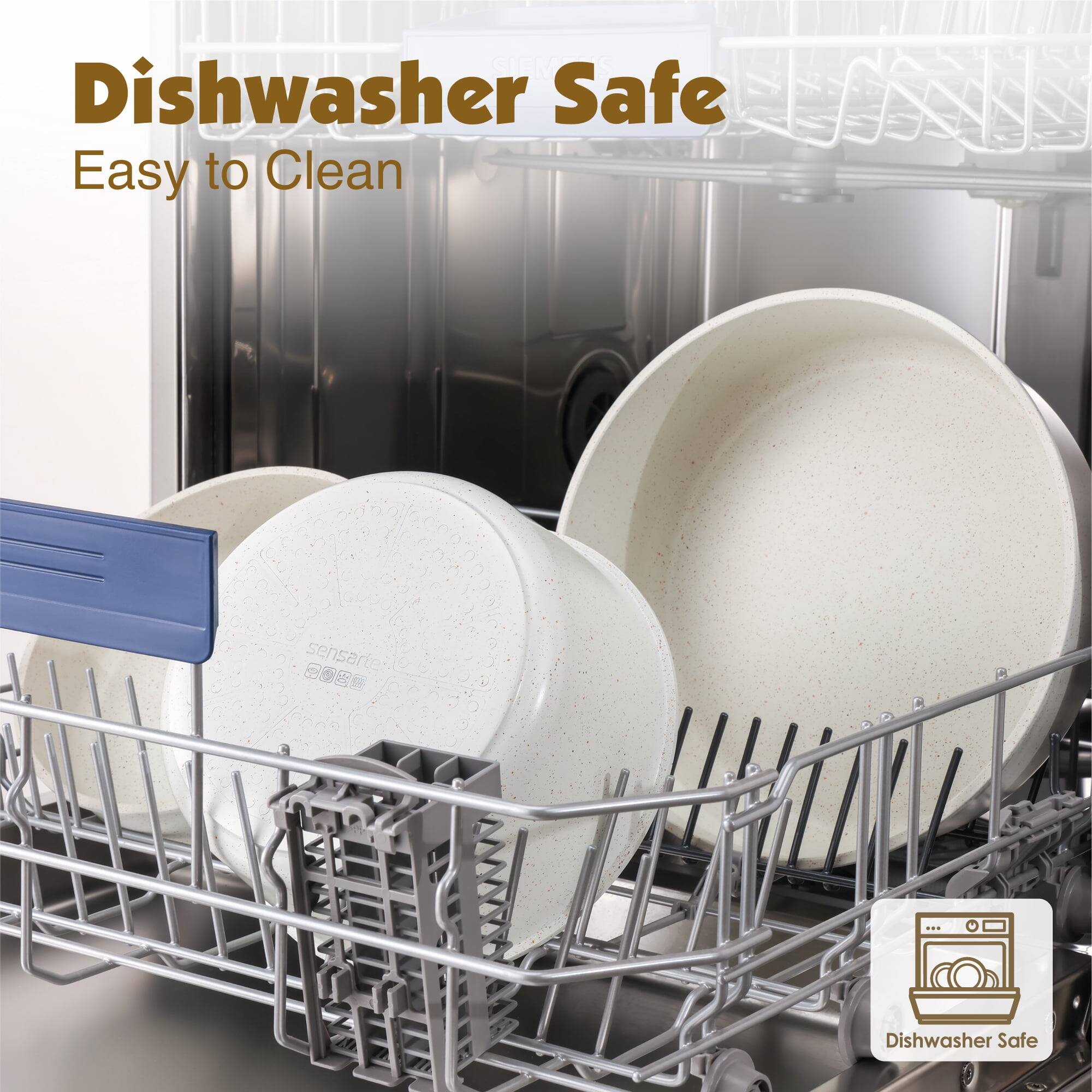 Dishwasher Safe  
Easy to Clean