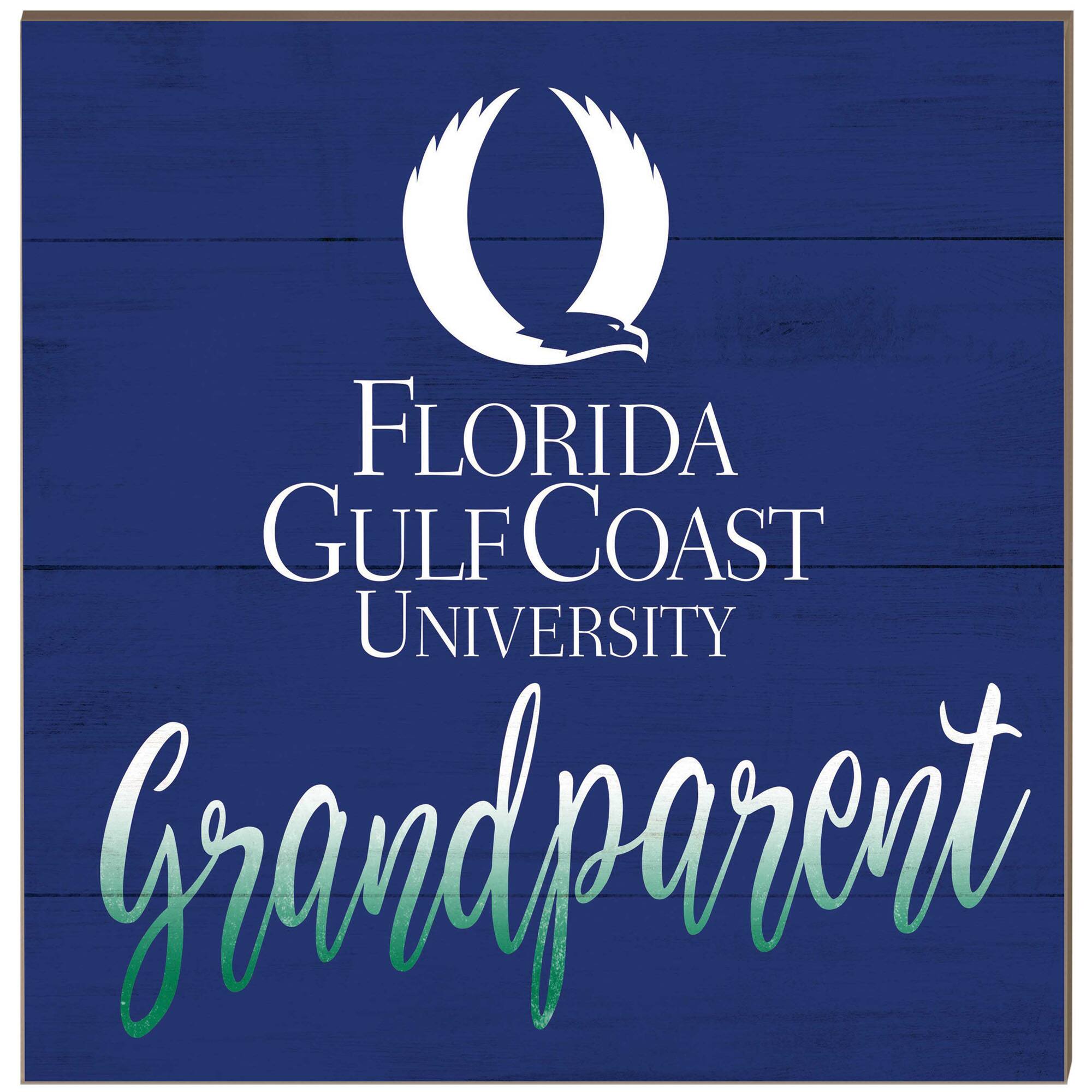 Florida Gulf Coast Eagles 10'' x 10'' Grandparent Plaque