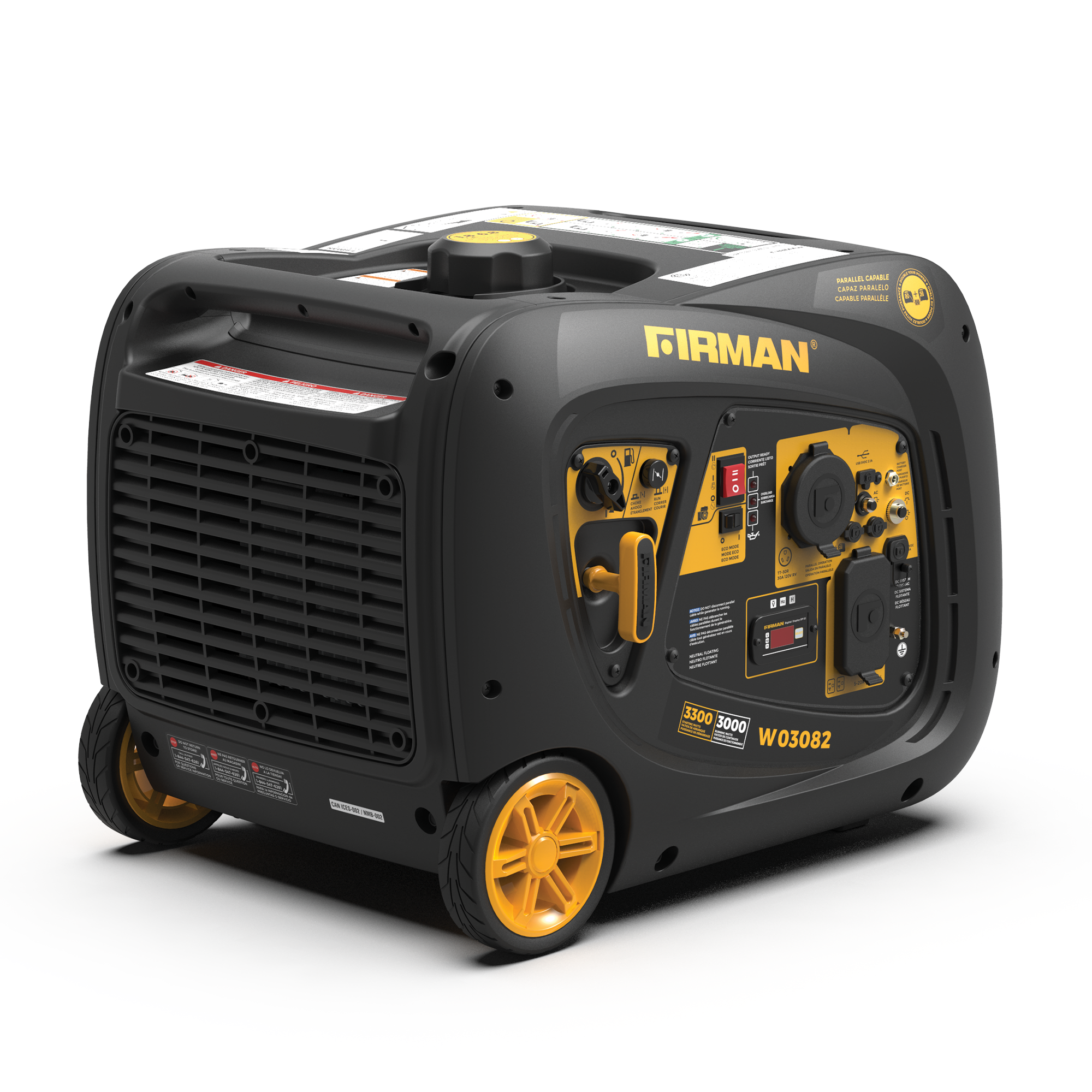 FIRMAN  
3300 3000  
W03082  

PARALLEL COMBO  
CABLES PARALLELES