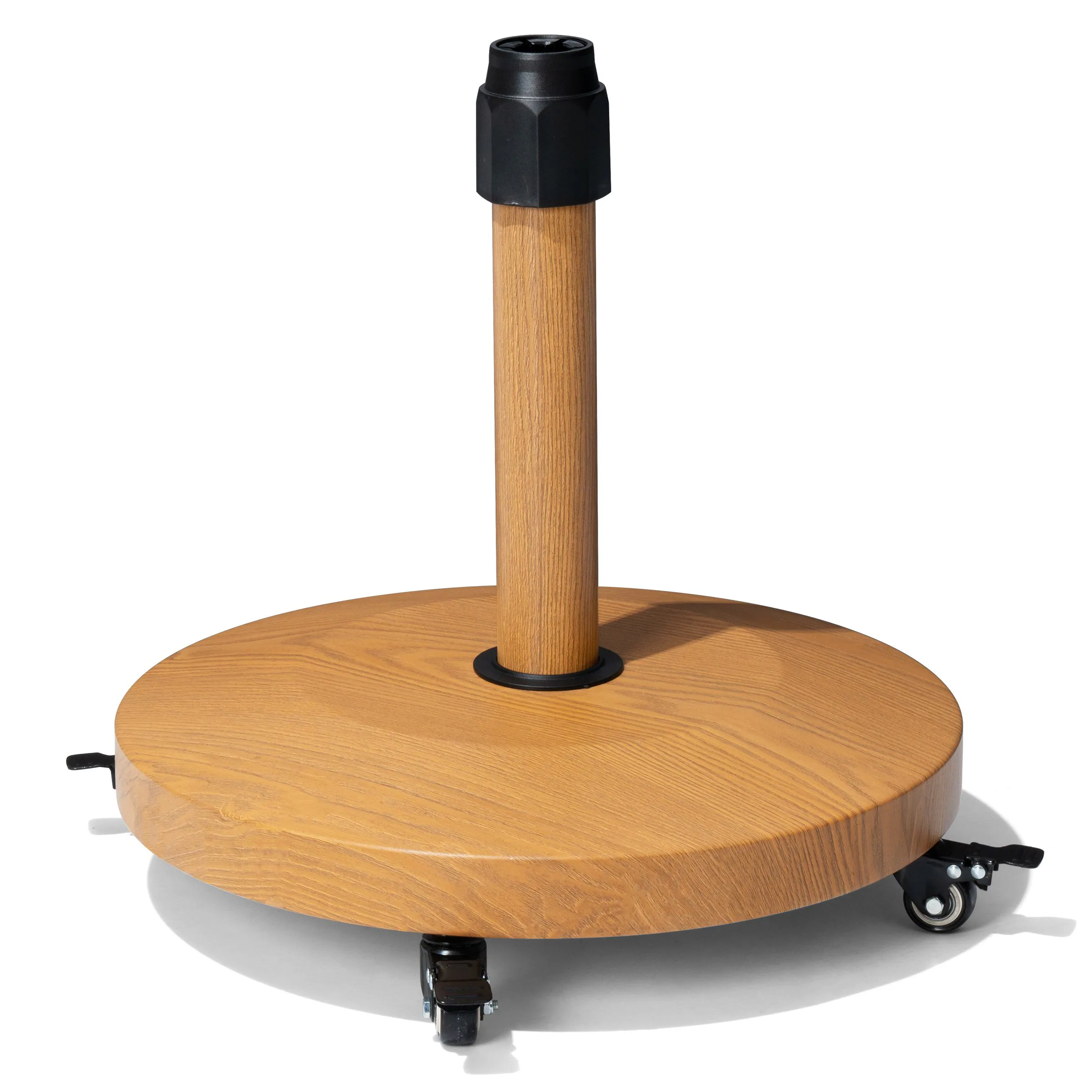 Front. Crestlive Products - Crestlive Products 1 pc Umbrella base Black Patio Umbrella Base - Brown.