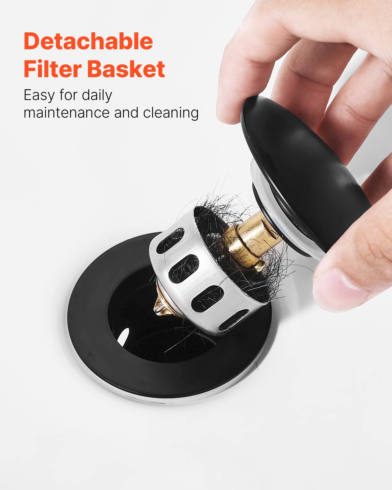 Detachable Filter Basket
Easy for daily maintenance and cleaning