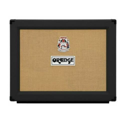 Orange - Amps Open Back Cabinet (Black)