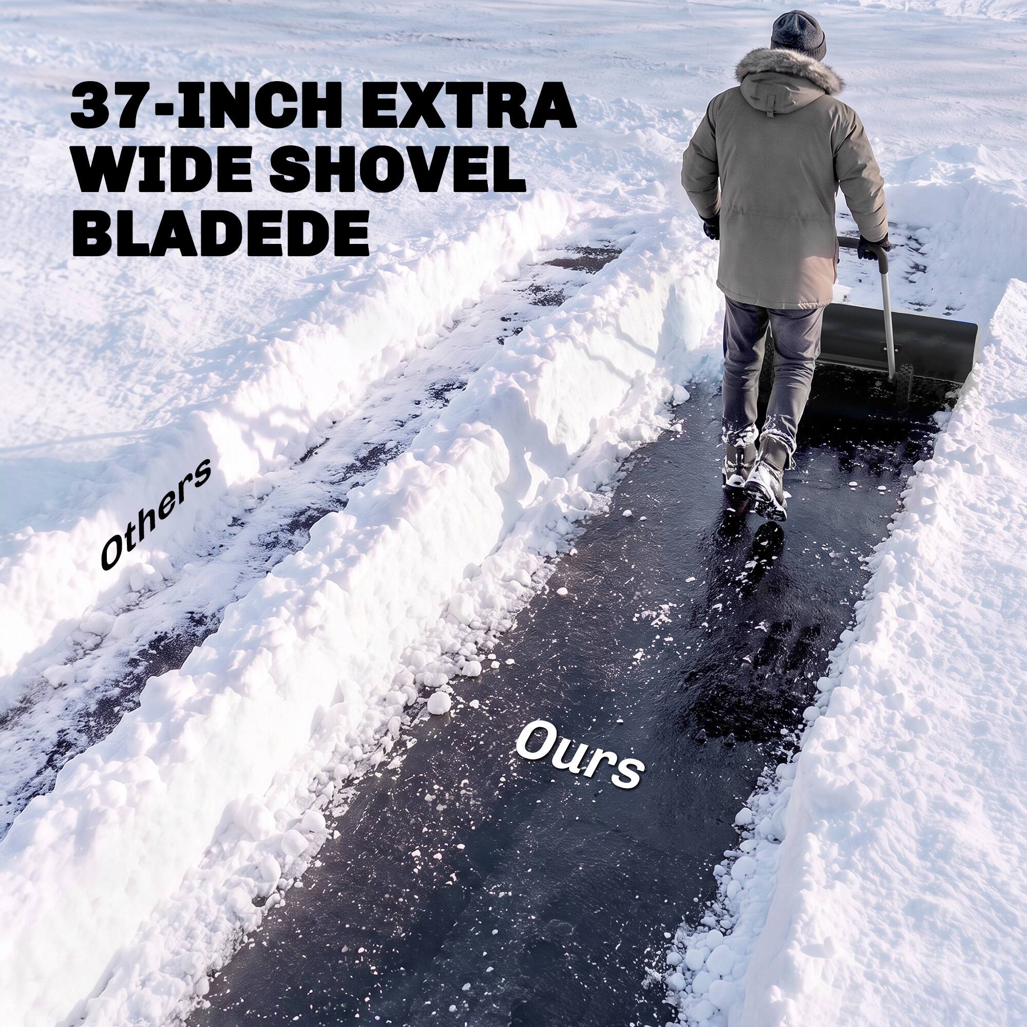 37-INCH EXTRA WIDE SHOVEL BLADE

Others
Ours