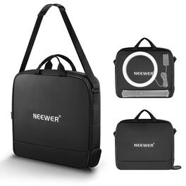 Neewer - 12" Ring Light Travel Bag, Tripod Up to 19.7"