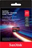 SanDisk TM microSD Express Card / Carte 256 GB*Go* The next-gen microSD card for next-gen explorers La carte microSD nouvelle gnration pour les futurs explorateurs LIP TO/JUSQU'A 880 MA PL AILECTUN 650 m  WRITE/ECRIRE Pro-level speeds/ SanDisk Vitasses de niveau ThermAdapt" professionnel 5.3K 1.1K video video 210 B/** " MUMIMIMN STAREO WITs SPEED VITESSE ELETURNE MRIPIALE SOUTENUE SanDisk microSD EXPRESS - EX 256 0a A1 Achieve stated speeds with SanDisk PRO-READER sO Express Dual Card (sold separately) Compatible with microSD UHS-I and UHS-II devices. Alteignez les vitesses indiquees aves e double lecteur de carte SanDisk PRO-READER sO Express ual Card vendu sparment.