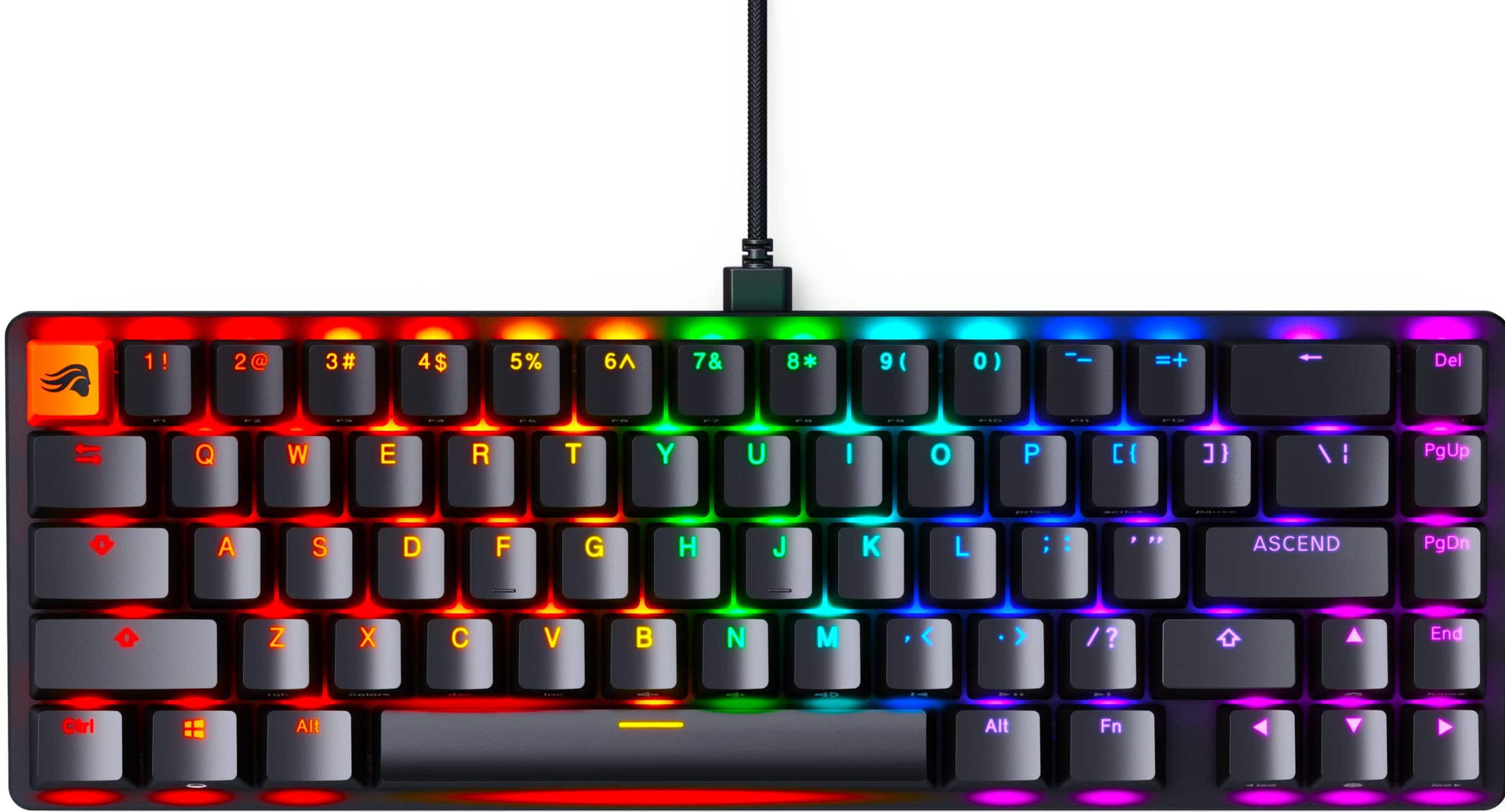 HM 1810 - Gaming Gmmk 2 Tkl Mechanical Linear Pc Setup Accessories - Black