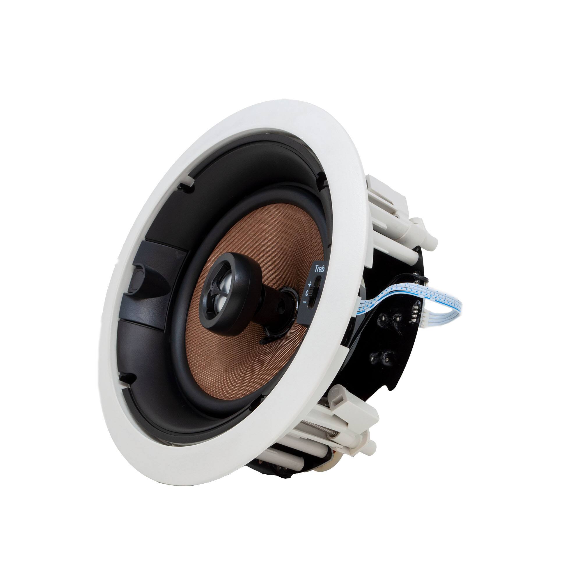 Alt View 1. Legrand - Legrand HT7650 7000 Series 6.5" In-Ceiling Speaker (Sold Individually) - Black/Gray.