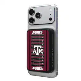 Keyscaper - Texas A&M Aggies Field Wireless Power Bank - Multicolor