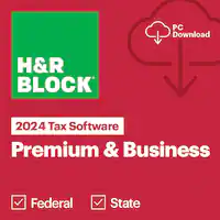 H&R Block - Tax Software Premium & Business 2024 - Windows - Front_Zoom